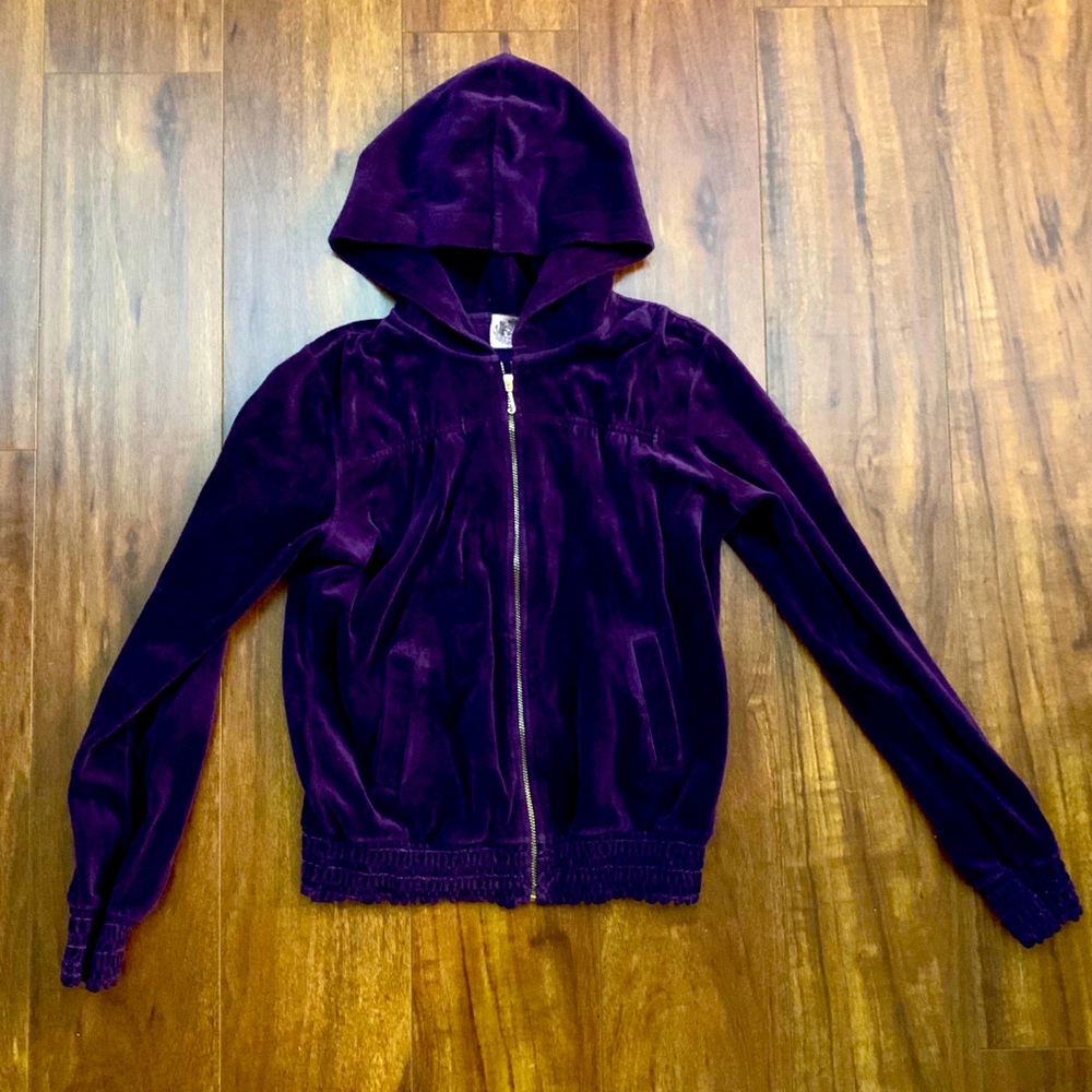 JUICY COUTURE Purple Hoodie